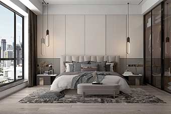 曲靖现代风格-卧室