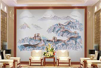 曲靖森佰汇航空纤维墙咔（唯我中华）