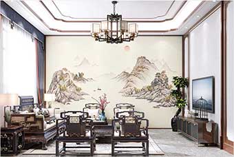 曲靖森佰汇航空纤维墙咔（巴山蜀水）