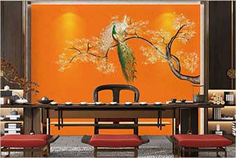 曲靖森佰汇航空纤维墙咔（春花秋月）