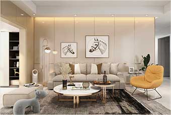 曲靖客厅空间案例